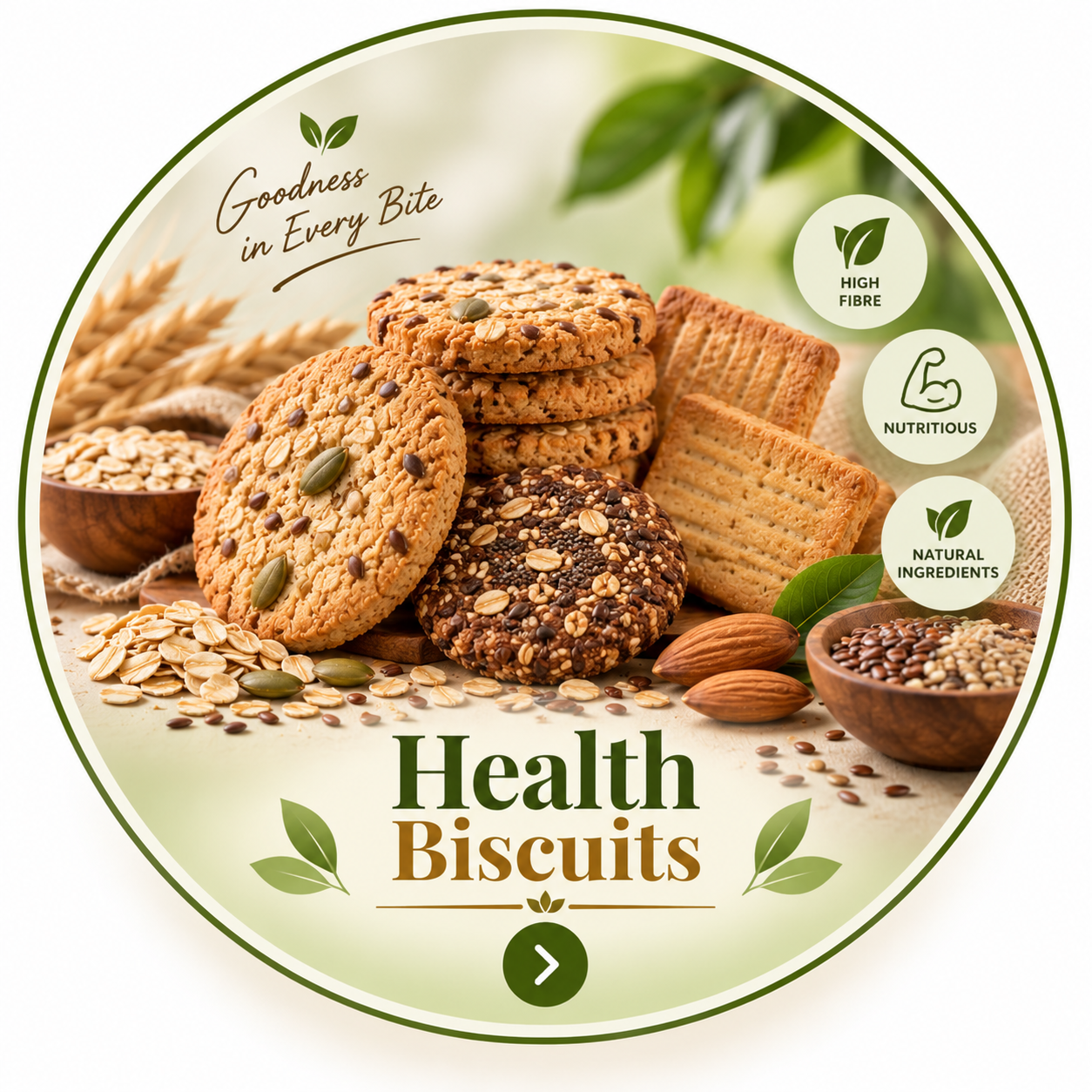 Healthy Millet Biscuits