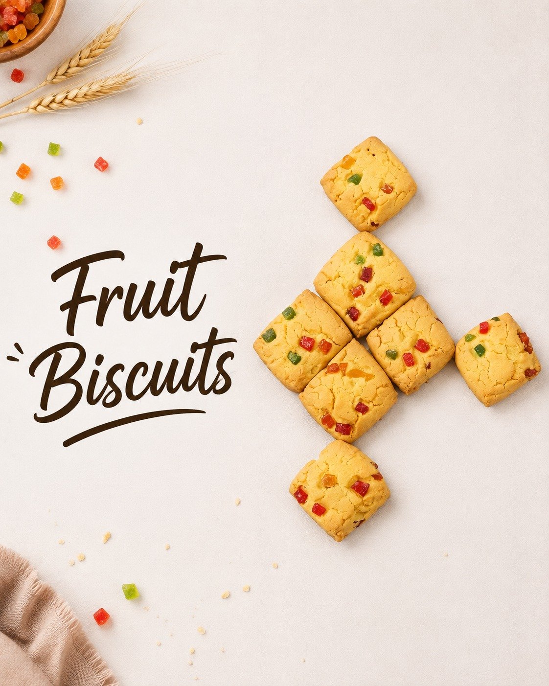 Hyderabad Fruit Biscuits